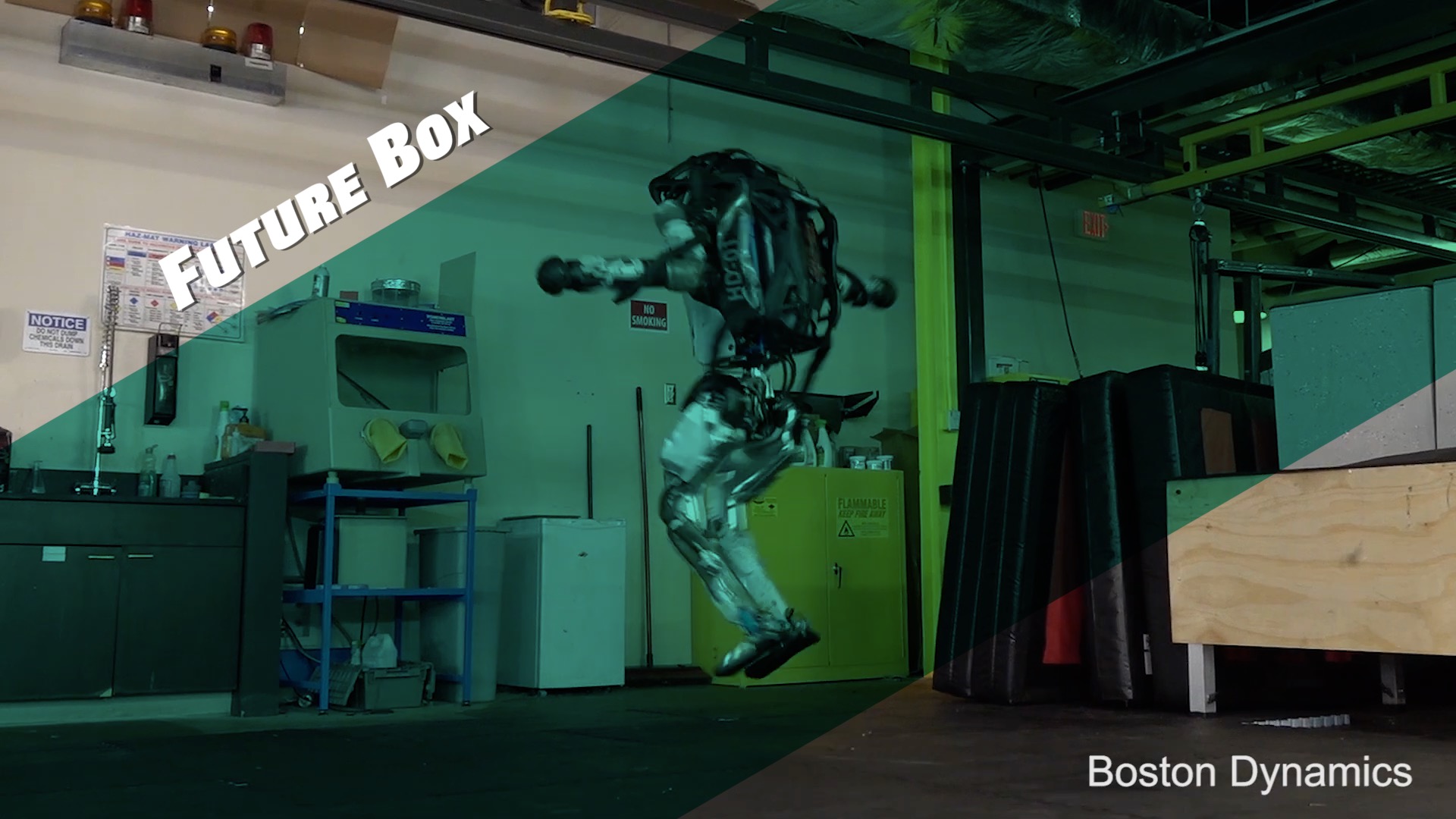 【钛媒体视频 Future Box】旋转跳跃做体操，波士顿动力机器人Get新技能