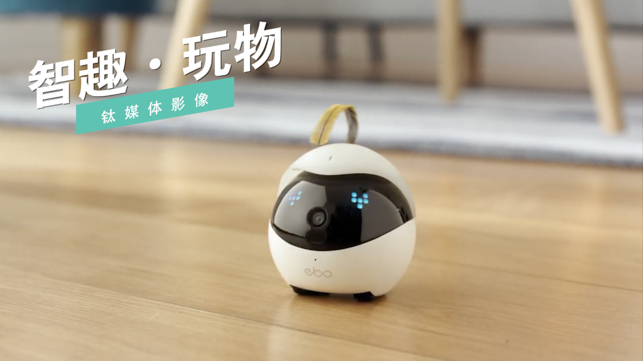 【智趣·玩物】会翻滚的撸猫神器Ebo：可猫脸识别、远程撸猫