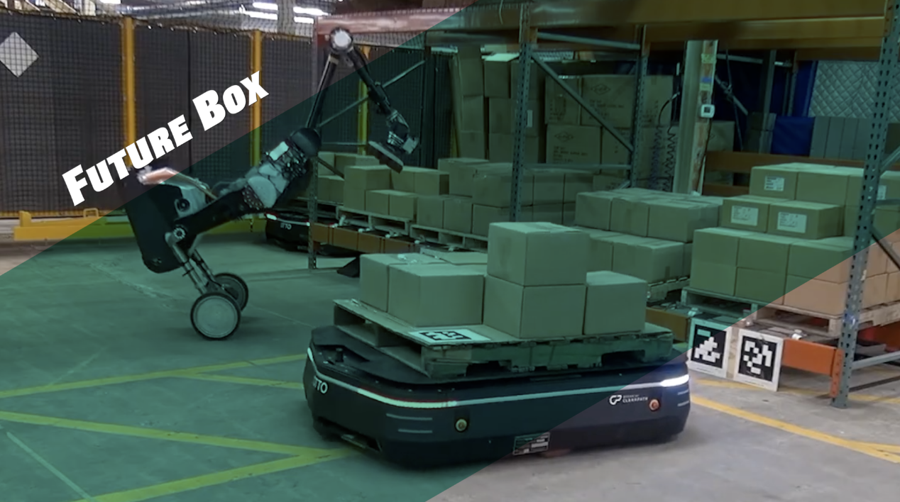 【钛媒体视频】一个搬一个运，这俩机器人联手，仓储工人怕是要下岗了