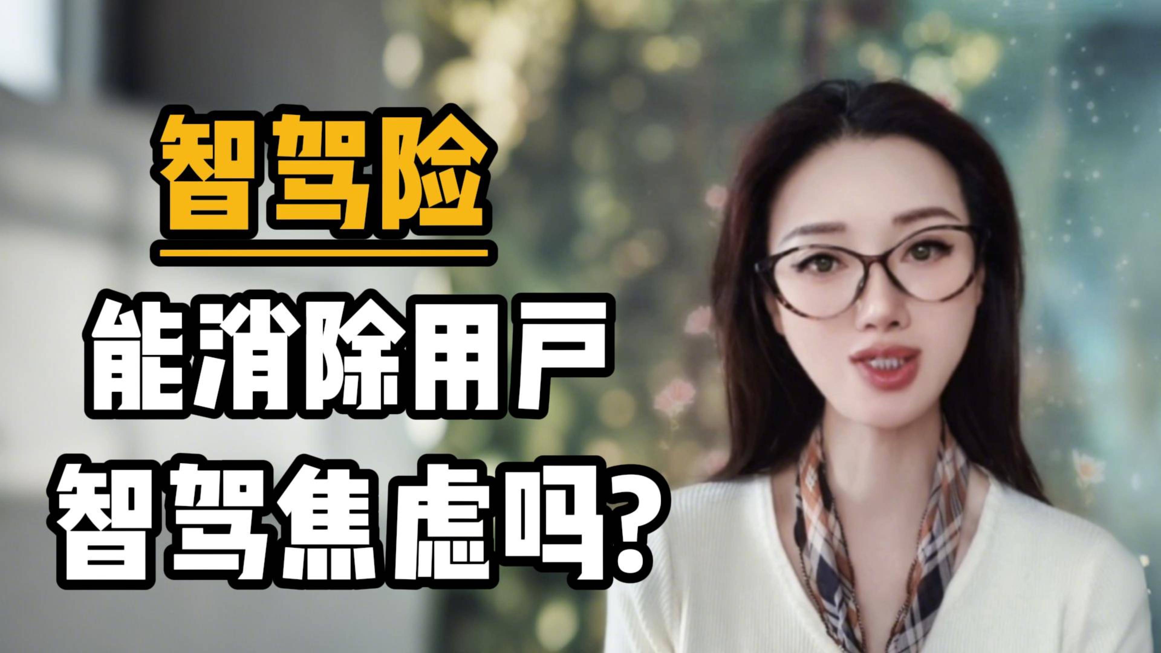 智驾险，能消除用户智驾焦虑吗？