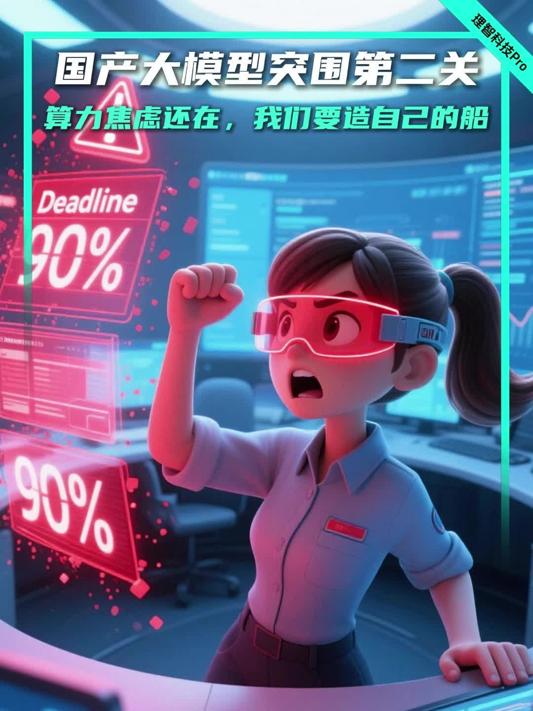国产大模型突围第二关，算力焦虑还在，我们要造自己的船