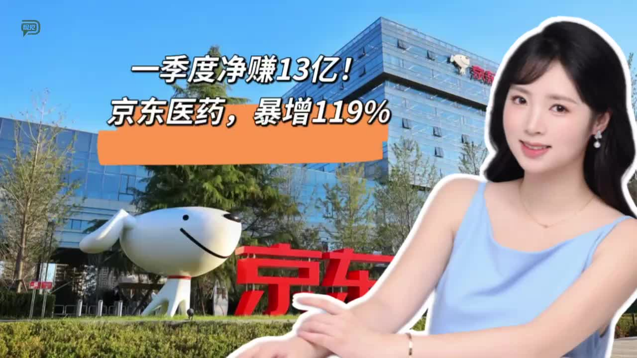 一季度净赚13亿！京东医药，暴增119%