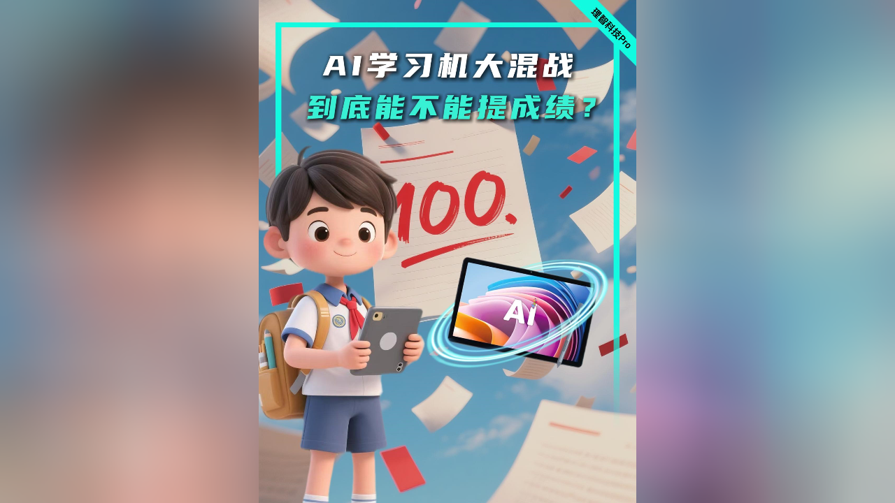 AI学习机大混战，到底能不能提成绩