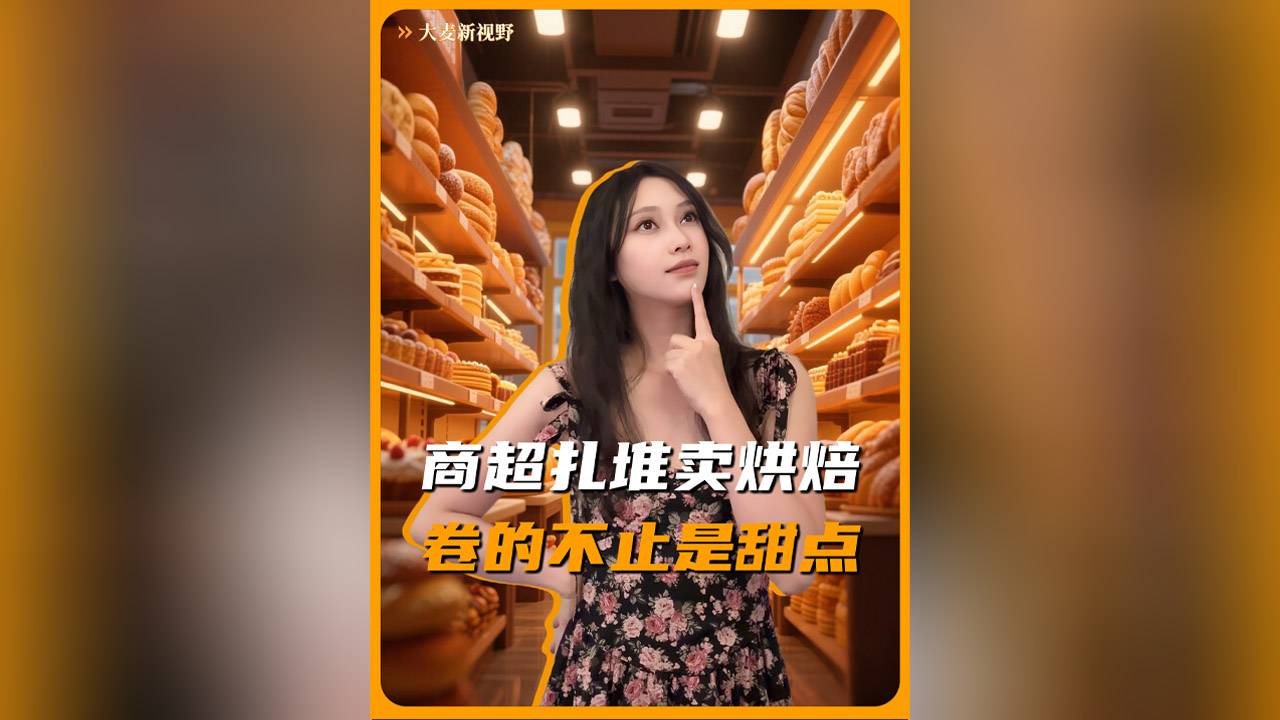 商超扎堆卖烘培，卷的不止是甜点？