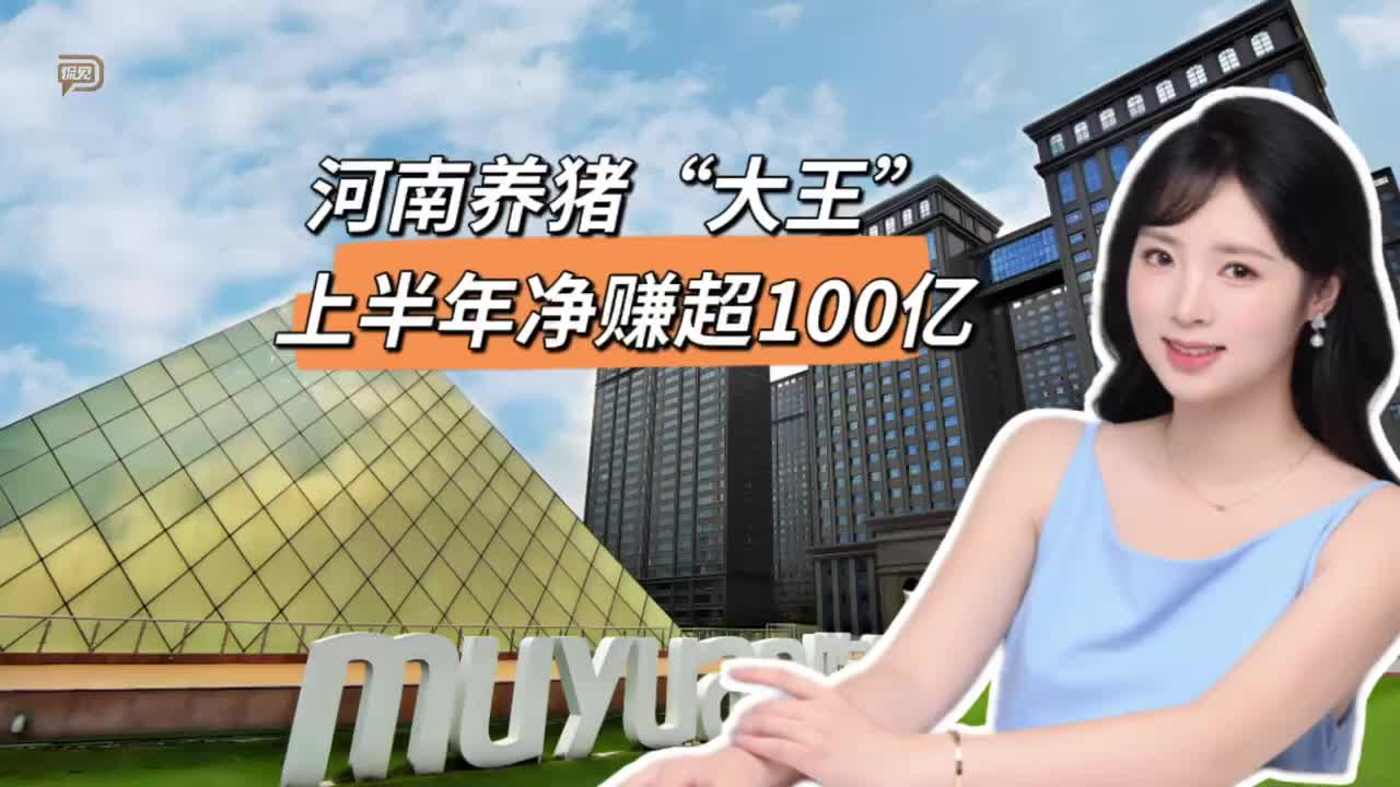 河南养猪“大王”，上半年净赚超100亿