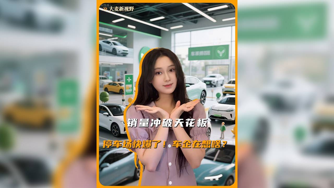 销量冲破天花板，停车场快爆了！车企在想啥？