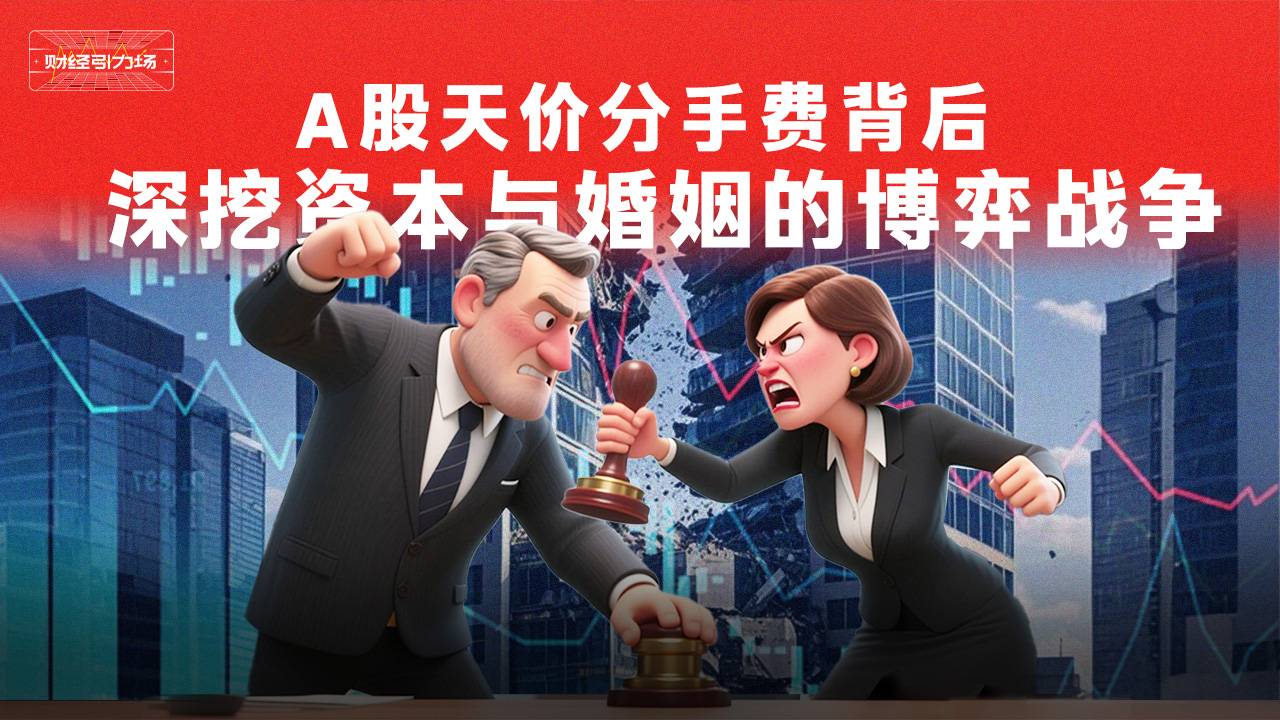A股天价分手费背后 深挖资本与婚姻博弈战争