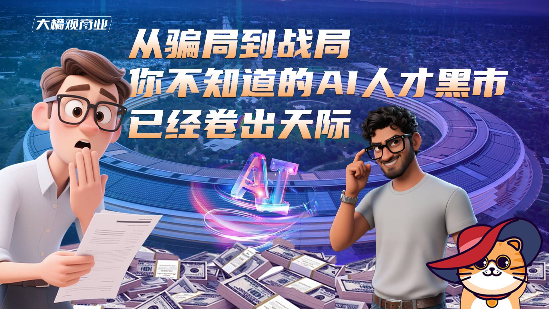 從騙局到戰(zhàn)局：你不知道的AI人才黑市 已經(jīng)卷出天際