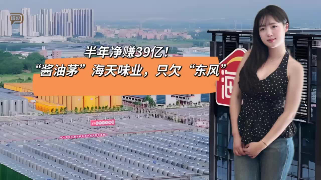 半年凈賺39億！“醬油茅”海天味業(yè)，只欠“東風”