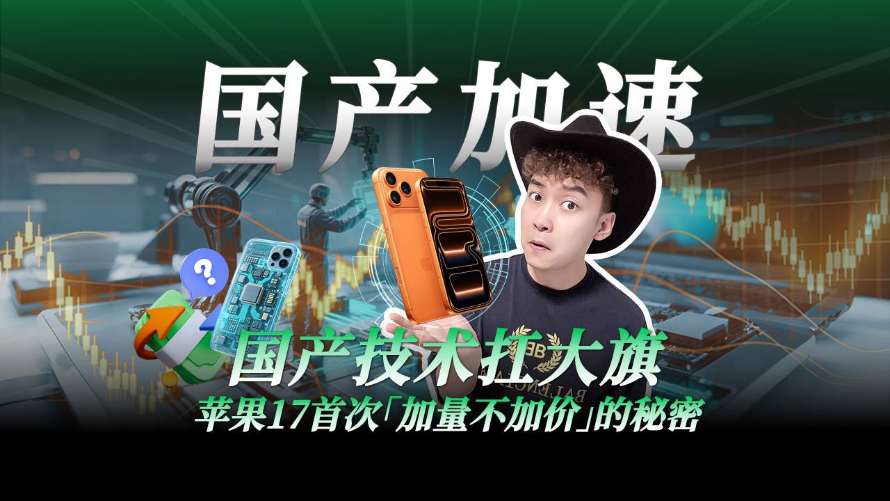 國(guó)產(chǎn)技術(shù)扛大旗，蘋(píng)果17首次“加量不加價(jià)”的秘密