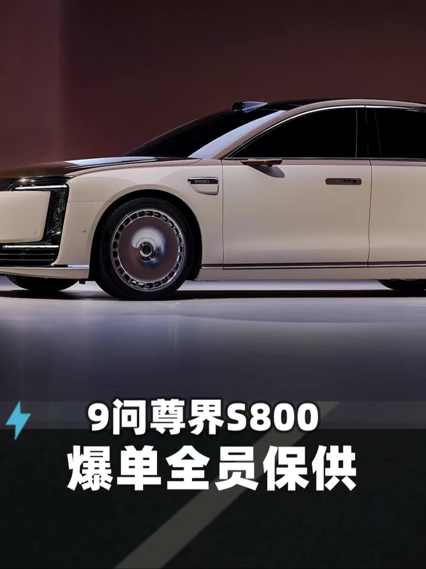 9問尊界S800爆單全員保供