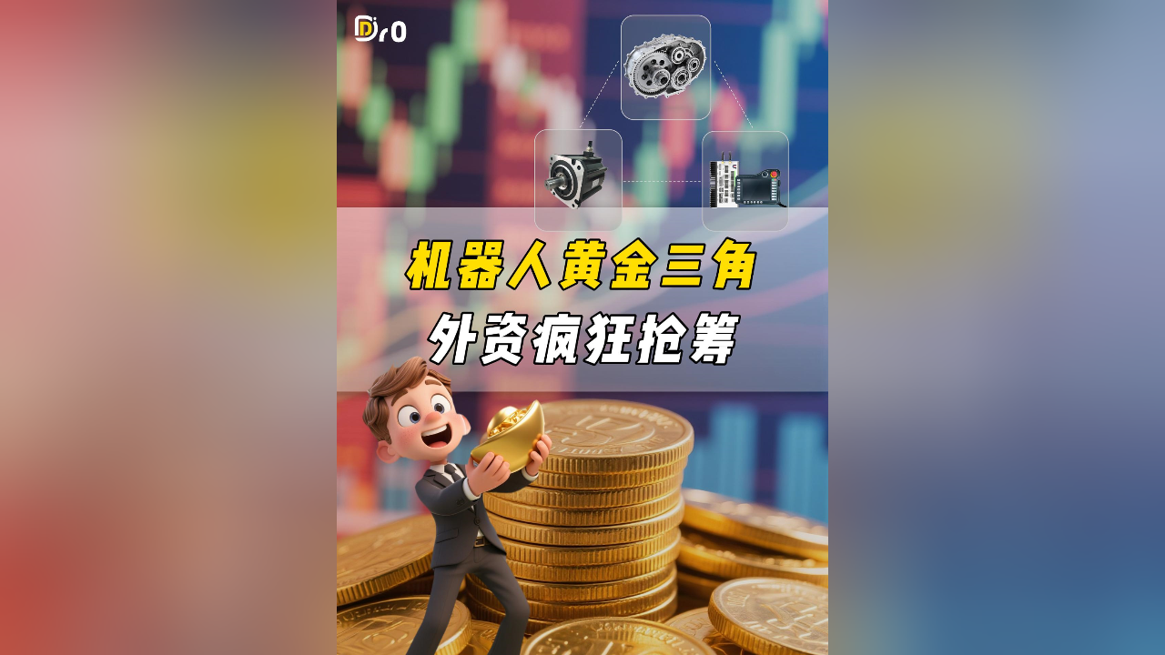 外資正瘋狂“淘金”，中國機(jī)器人的“黃金三角”