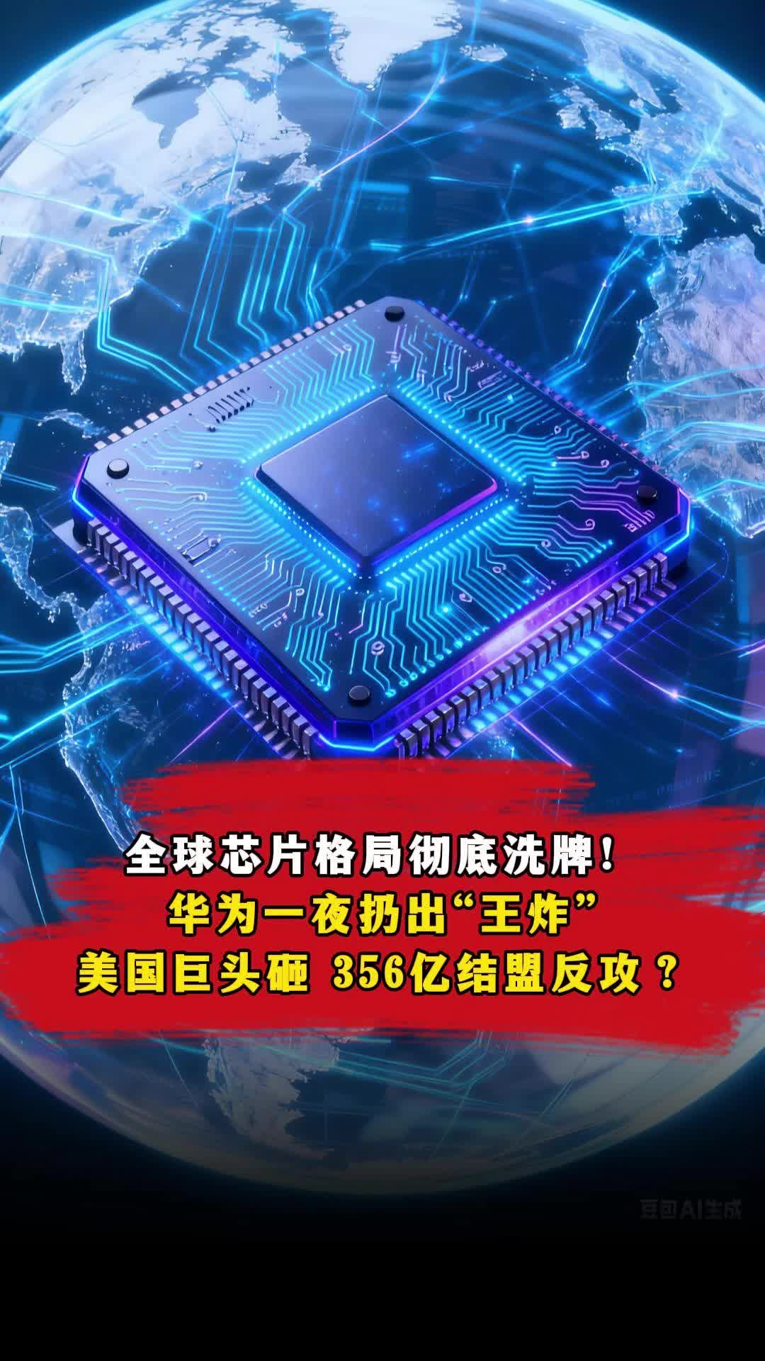 華為一夜扔出“王炸”，美國巨頭砸 356億結(jié)盟反攻？