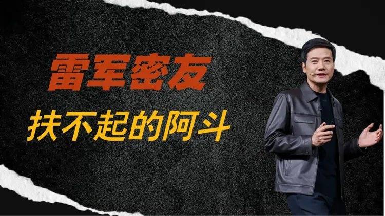 雷军密友，扶不起的阿斗