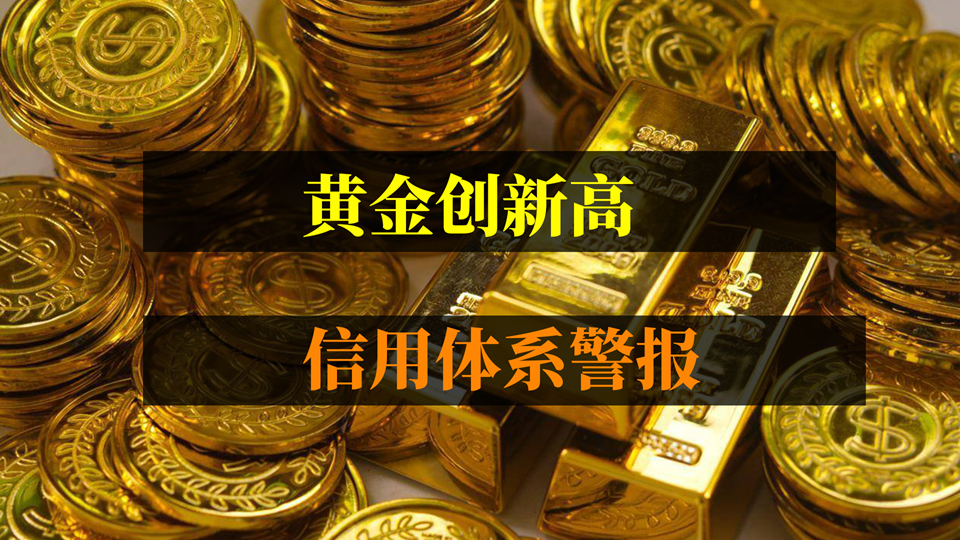 黄金创新高，信用体系警报