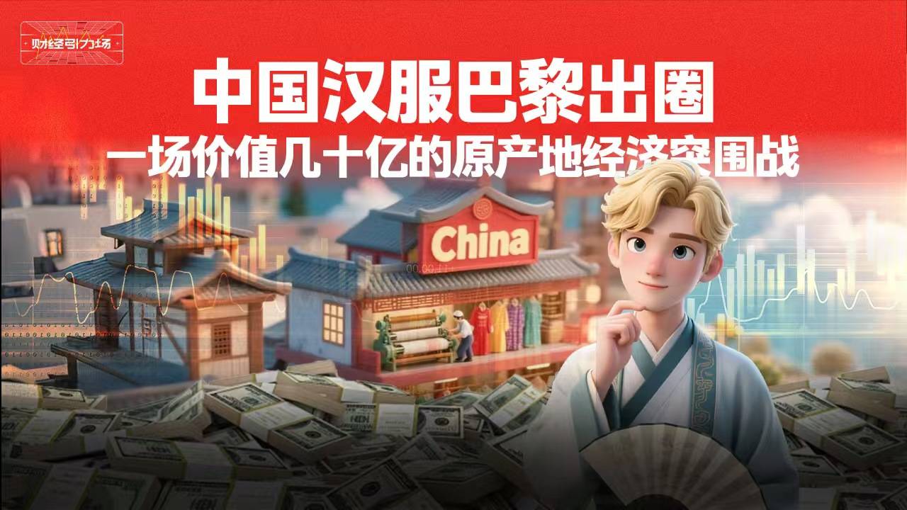 中国汉服巴黎出圈，一场价值几十亿的原产地经济突围战