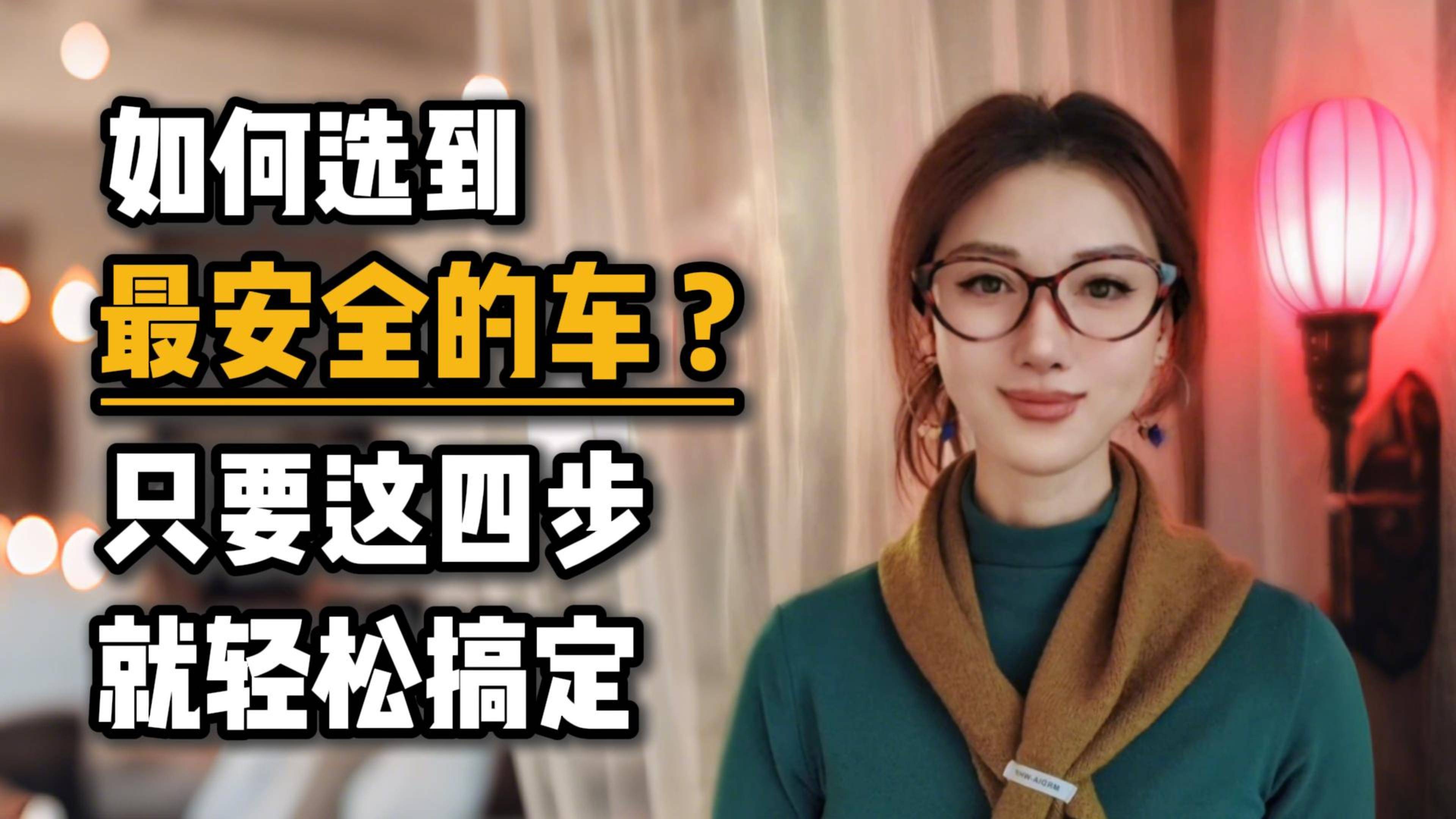 如何选到最安全的车？只要这四步就轻松搞定