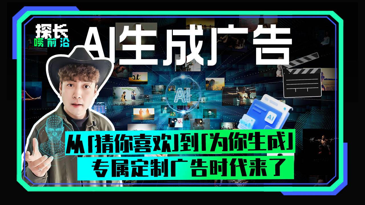 AI生成广告 从猜你喜欢到为你生成 专属定制广告时代来了