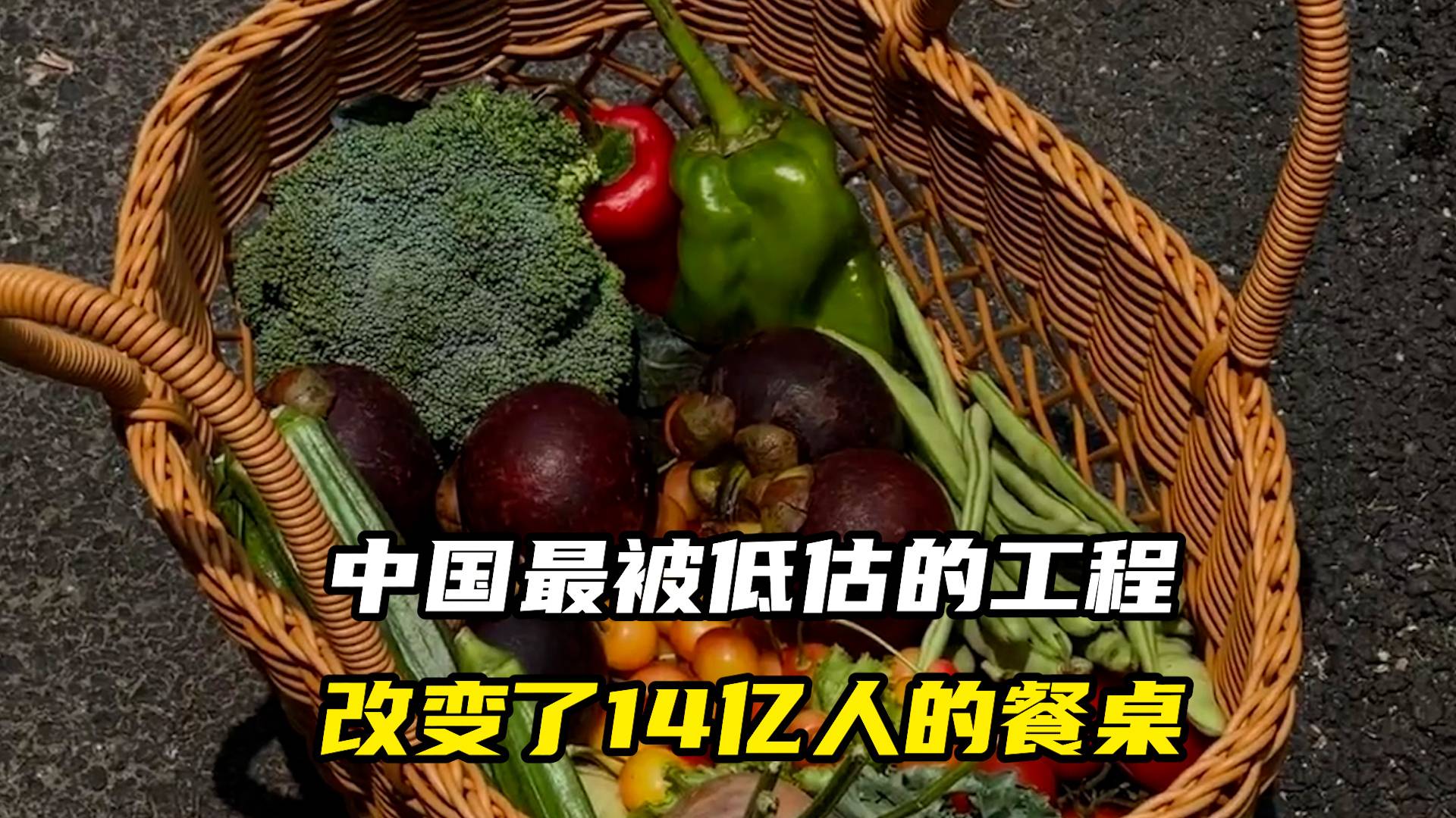 中国最被低估的工程，改变了14亿人的餐桌