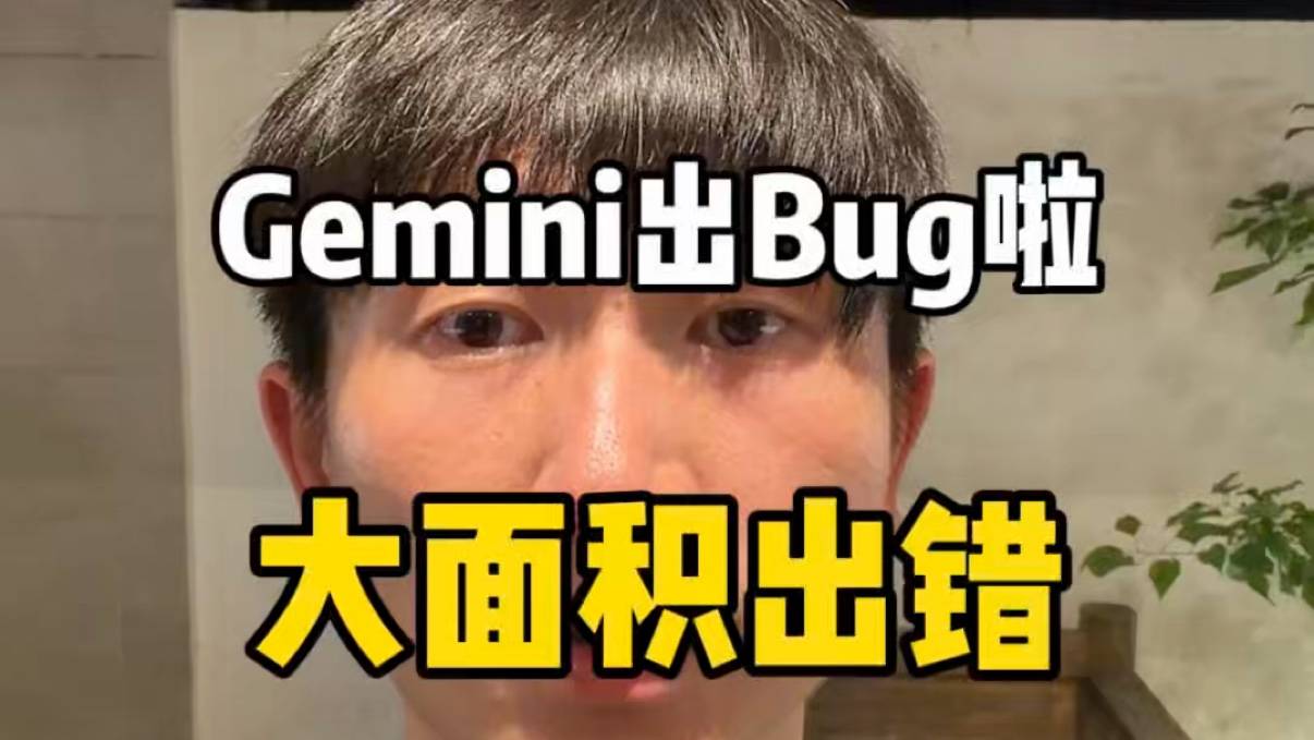 Gemini大面积出错，AI居然让网友帮它做作业？网友看懵了