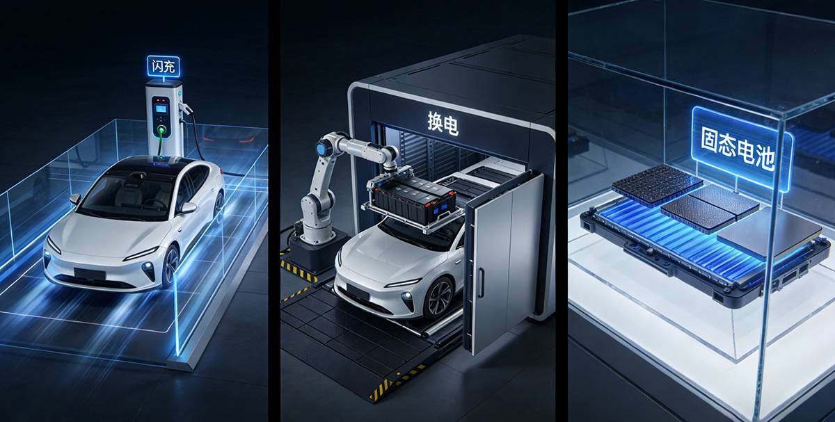 閃充、換電和固態(tài)電池，哪一個(gè)才是未來