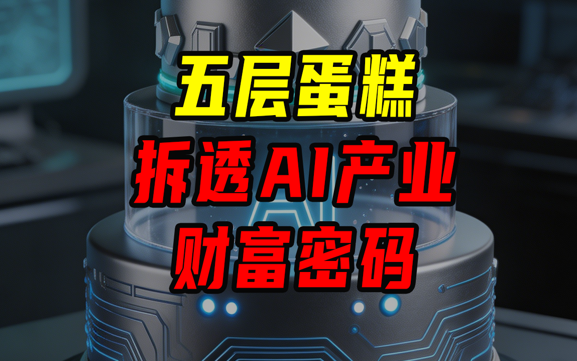 五层蛋糕，拆透 AI 产业财富密码