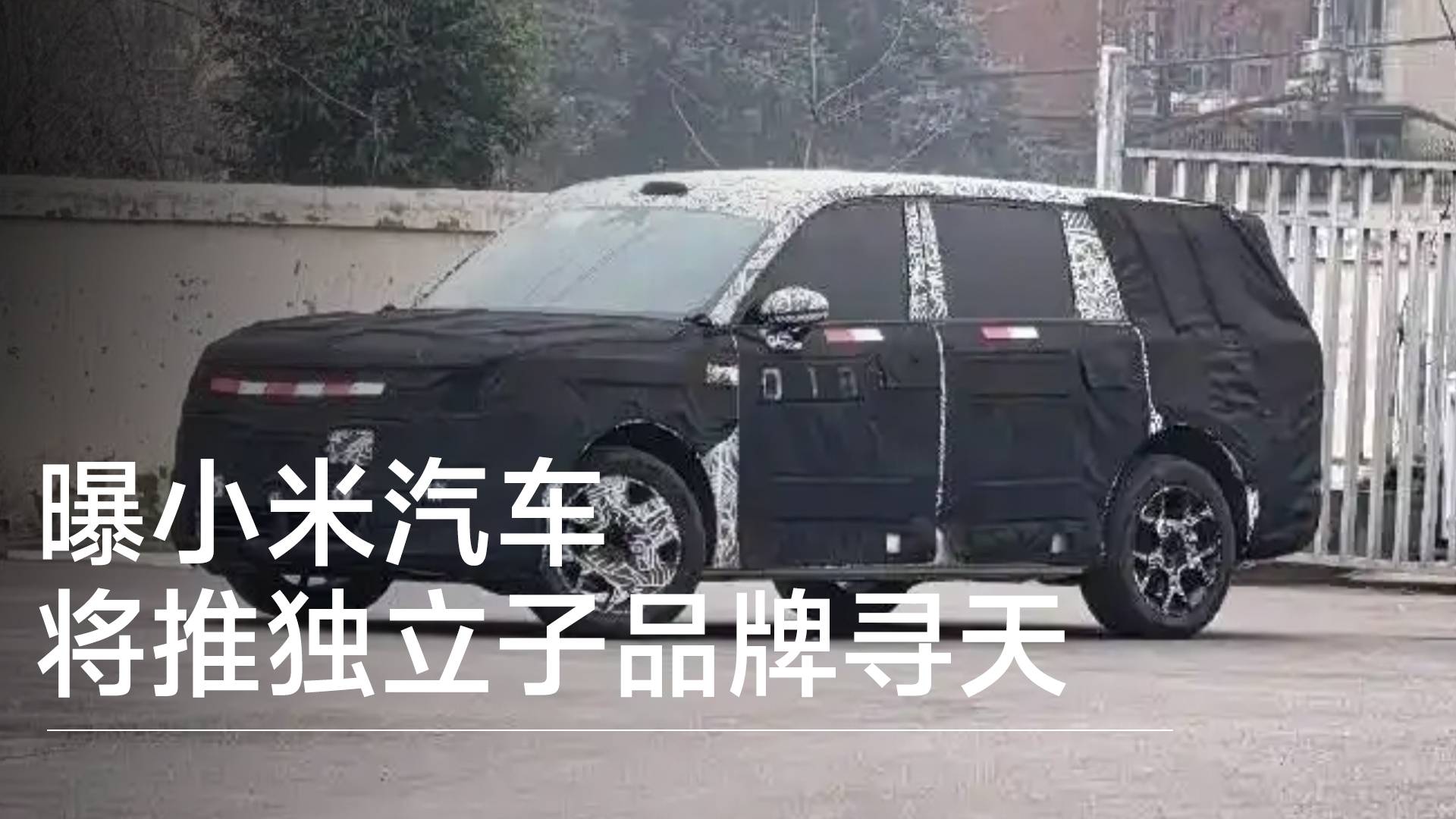 曝小米汽车将推独立子品牌寻天丨钛度车库