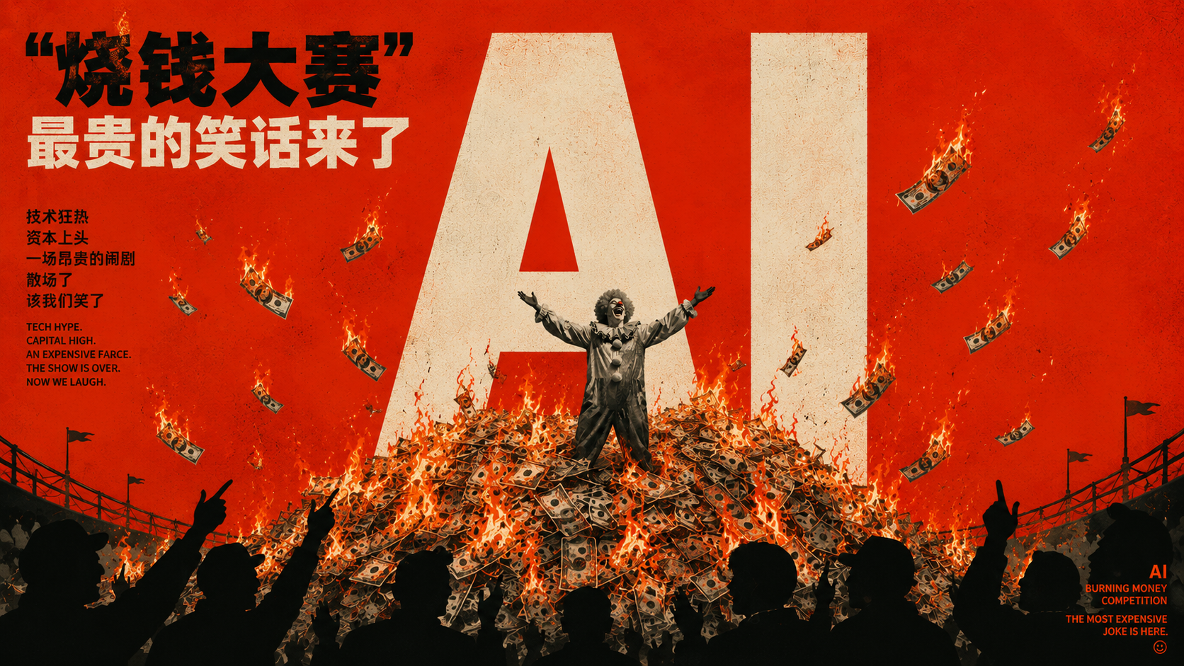 一个月烧5亿美元，一晚上烧200万元，AI舔狗们的钱包炸了！