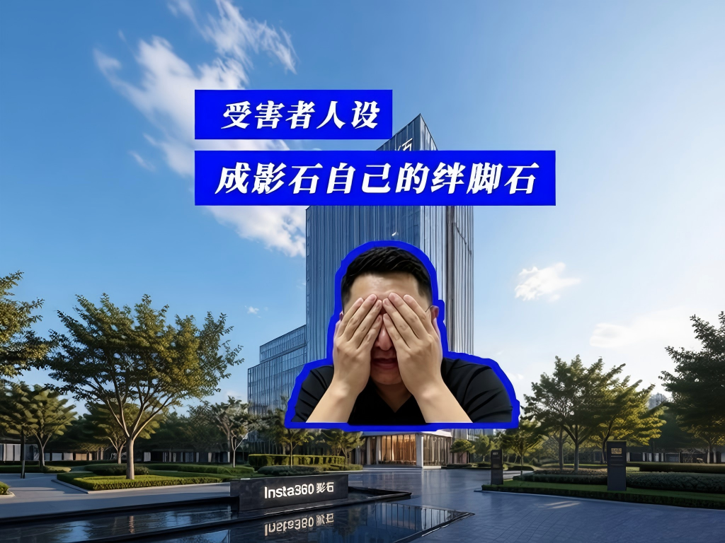 受害者人设，成了影石自己的绊脚石