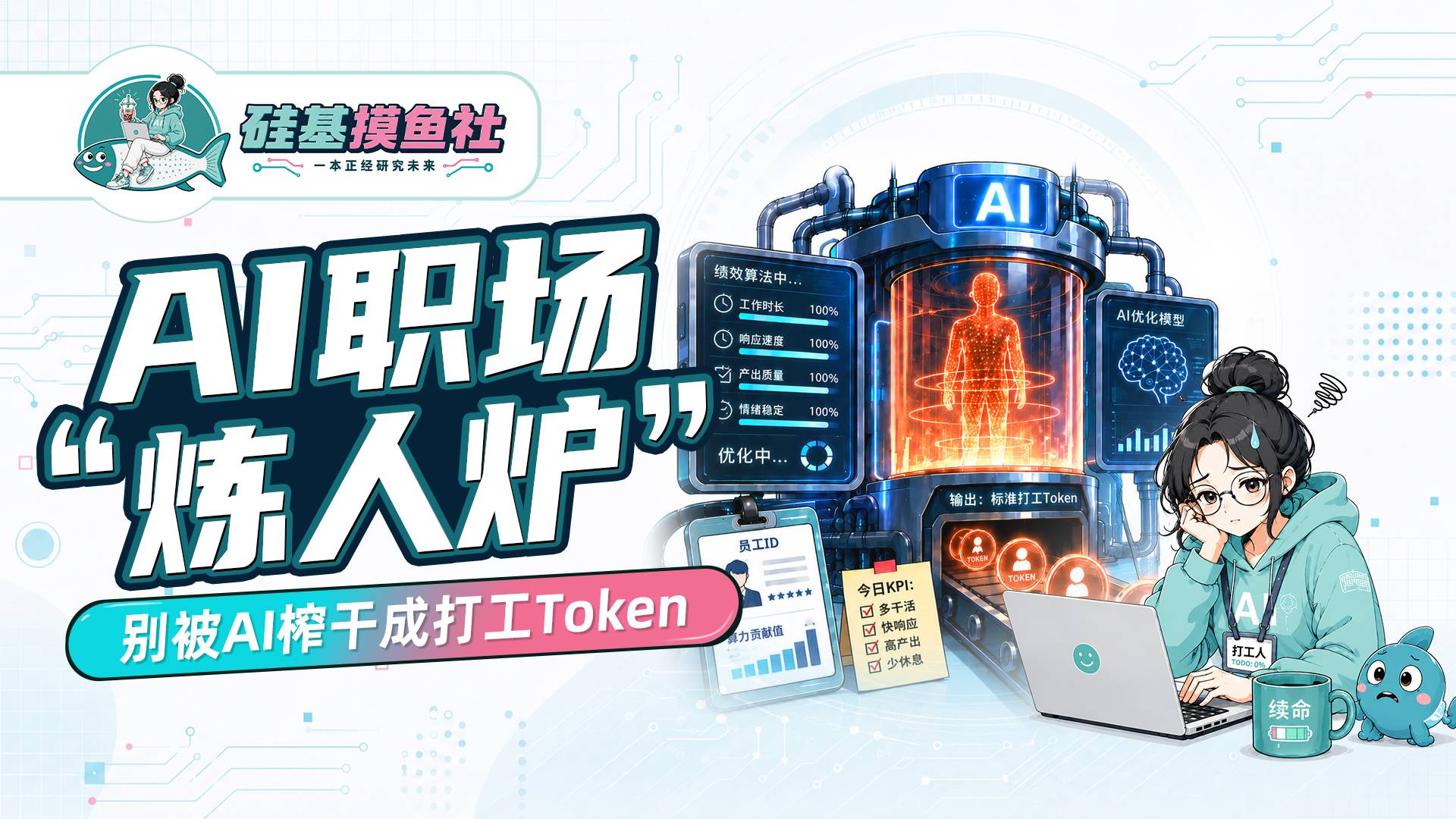 AI职场“炼人炉”，别被AI榨干成打工Token