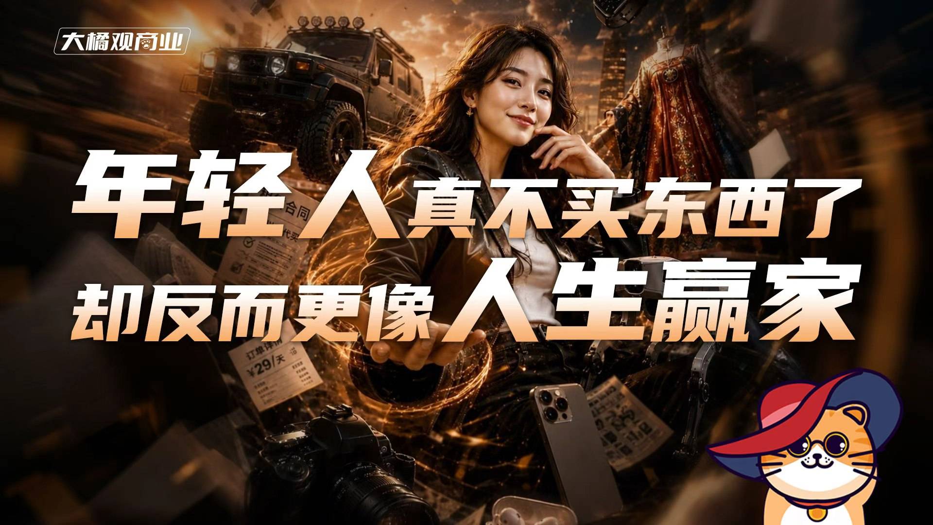 年轻人真不买东西了 却反而更像人生赢家