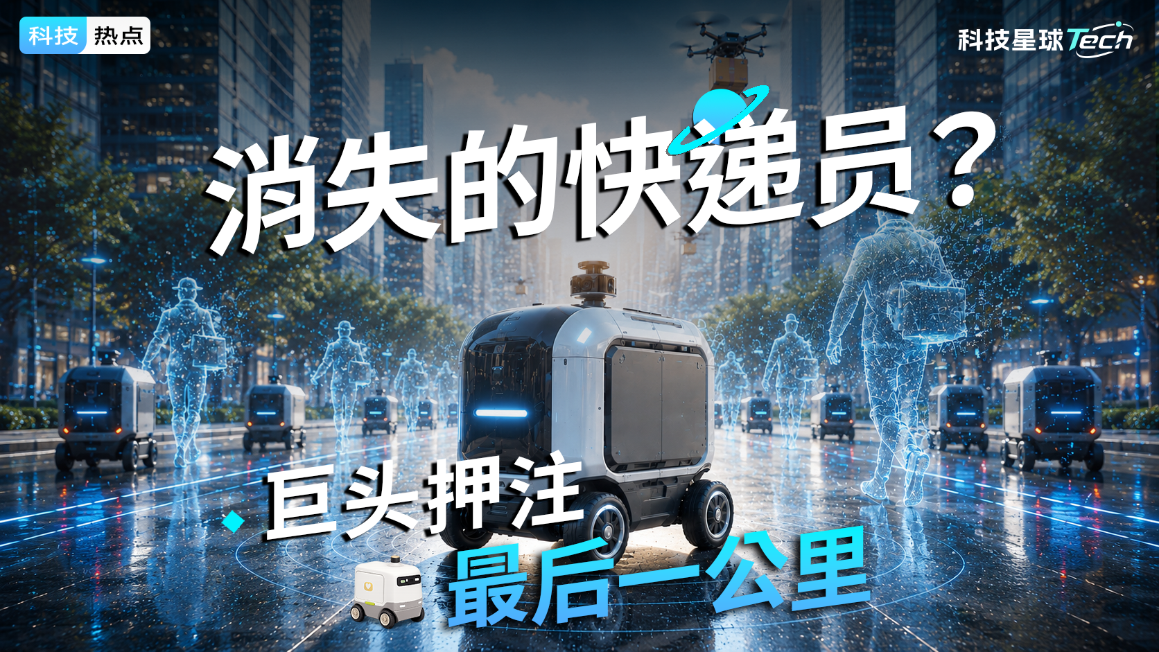 消失的快递员？巨头押注最后一公里