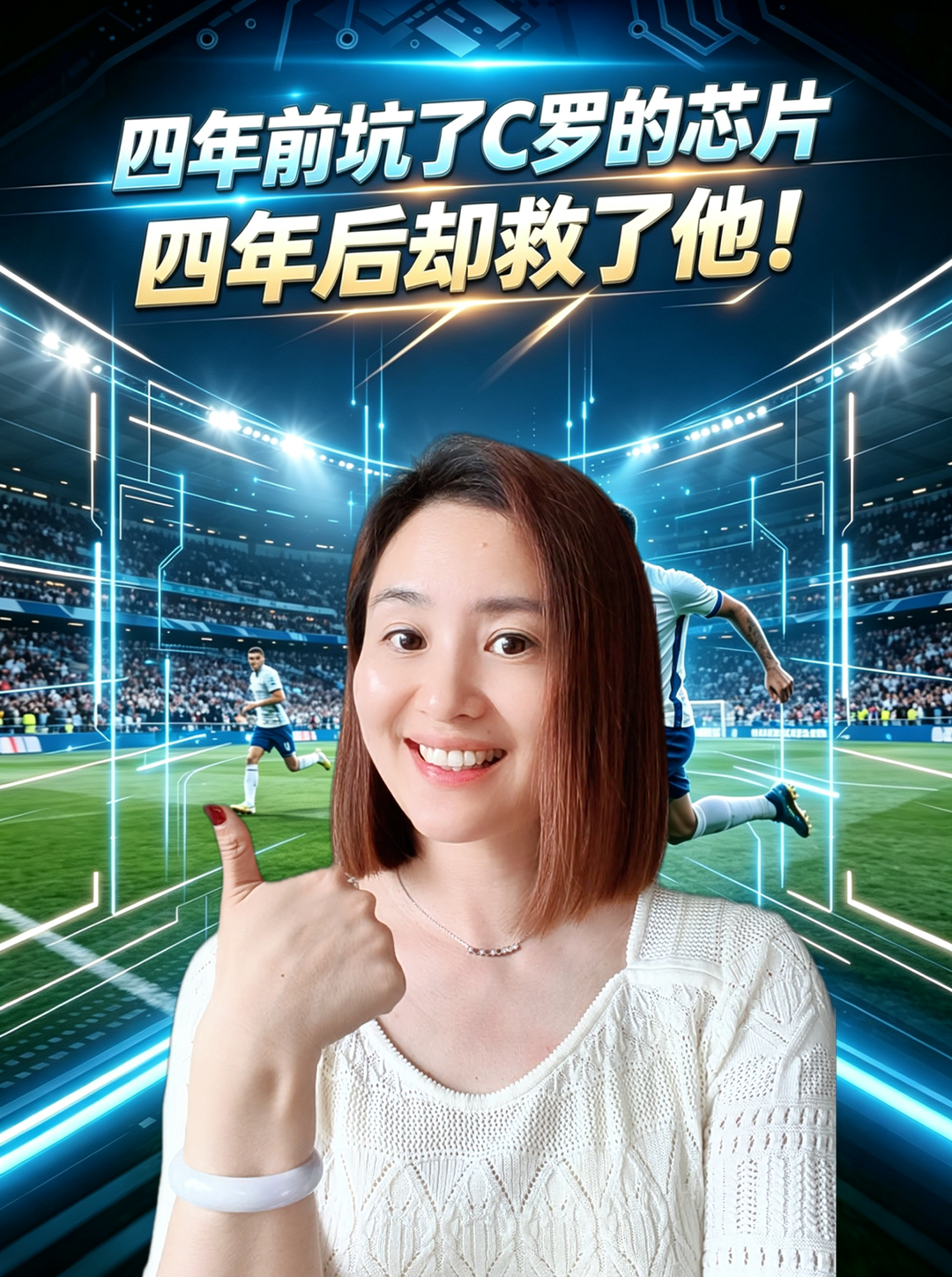 四年前坑了C罗的芯片四年后却救了他！