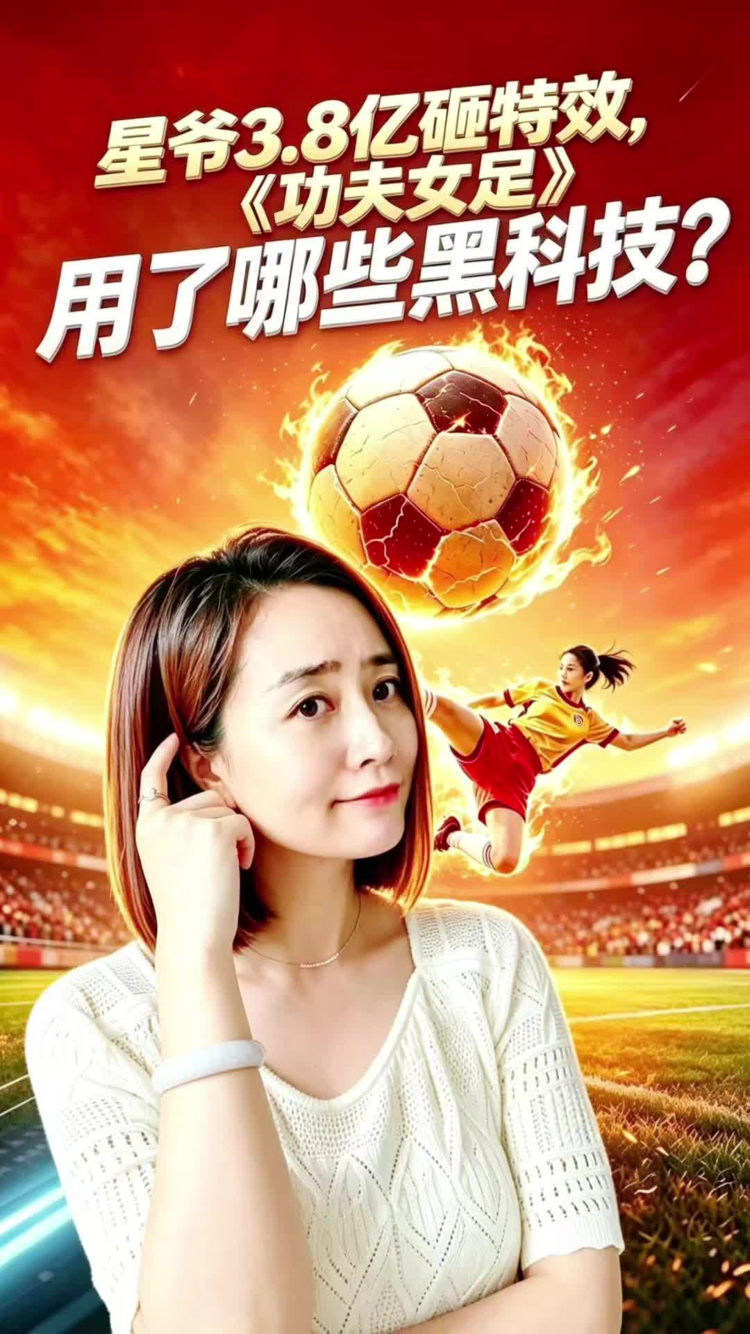 星爷3.8亿砸特效，《功夫女足》用了哪些黑科技？