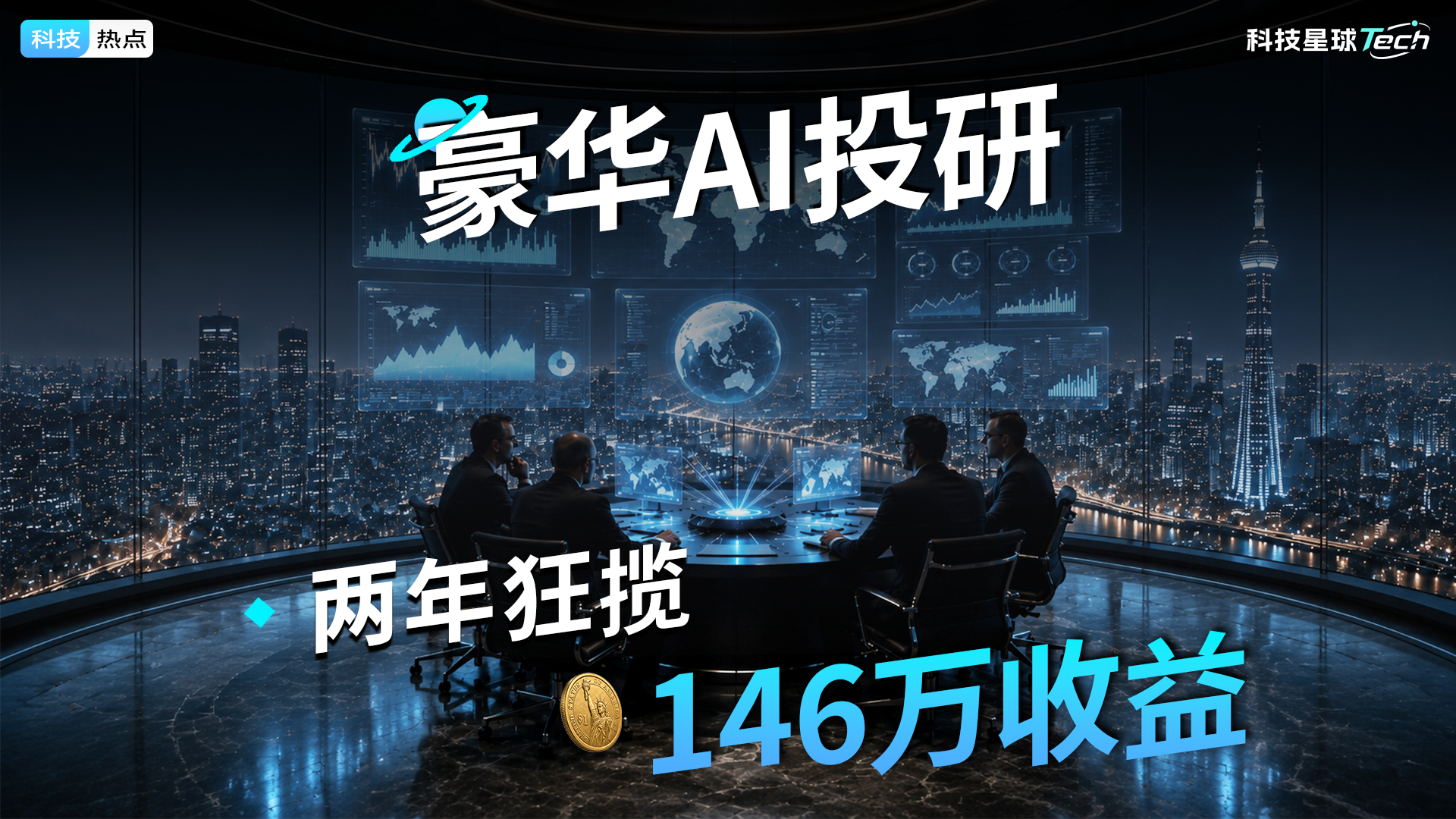 豪华AI投研，两年狂揽146万收益