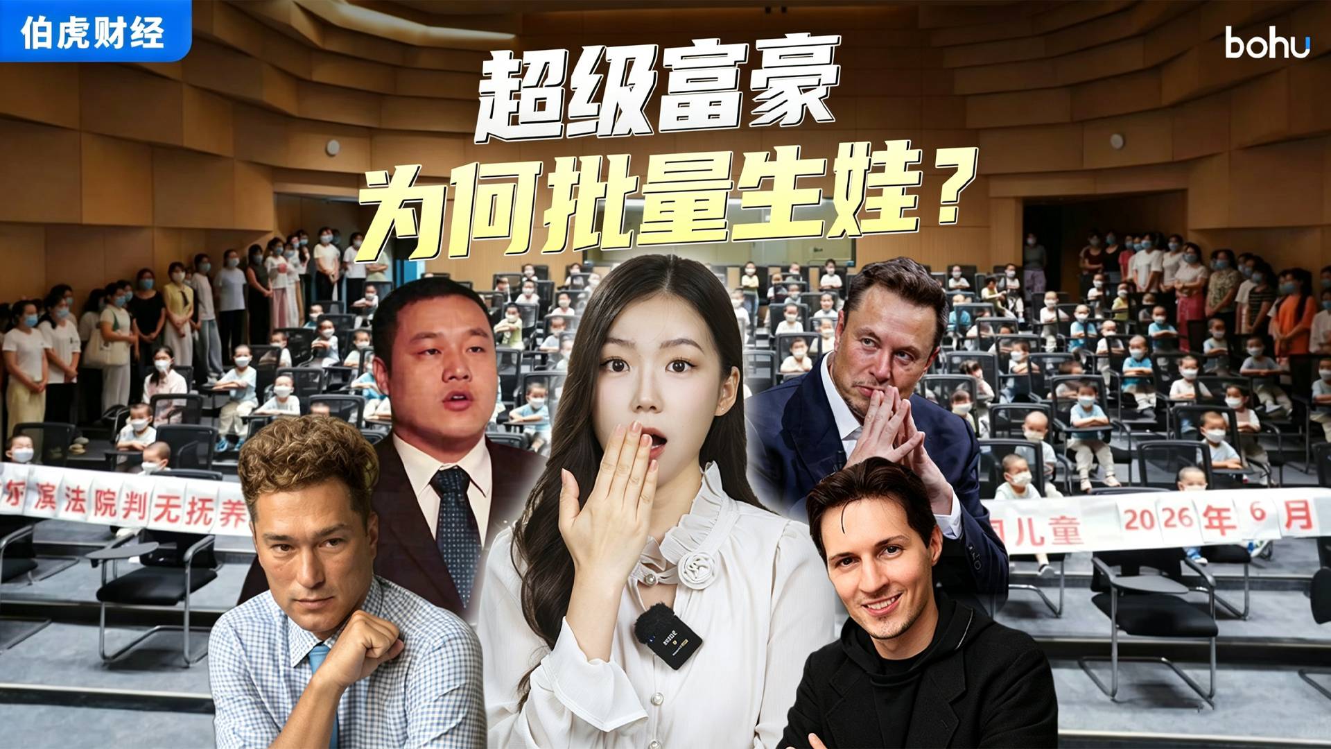 超级富豪为何批量生娃？