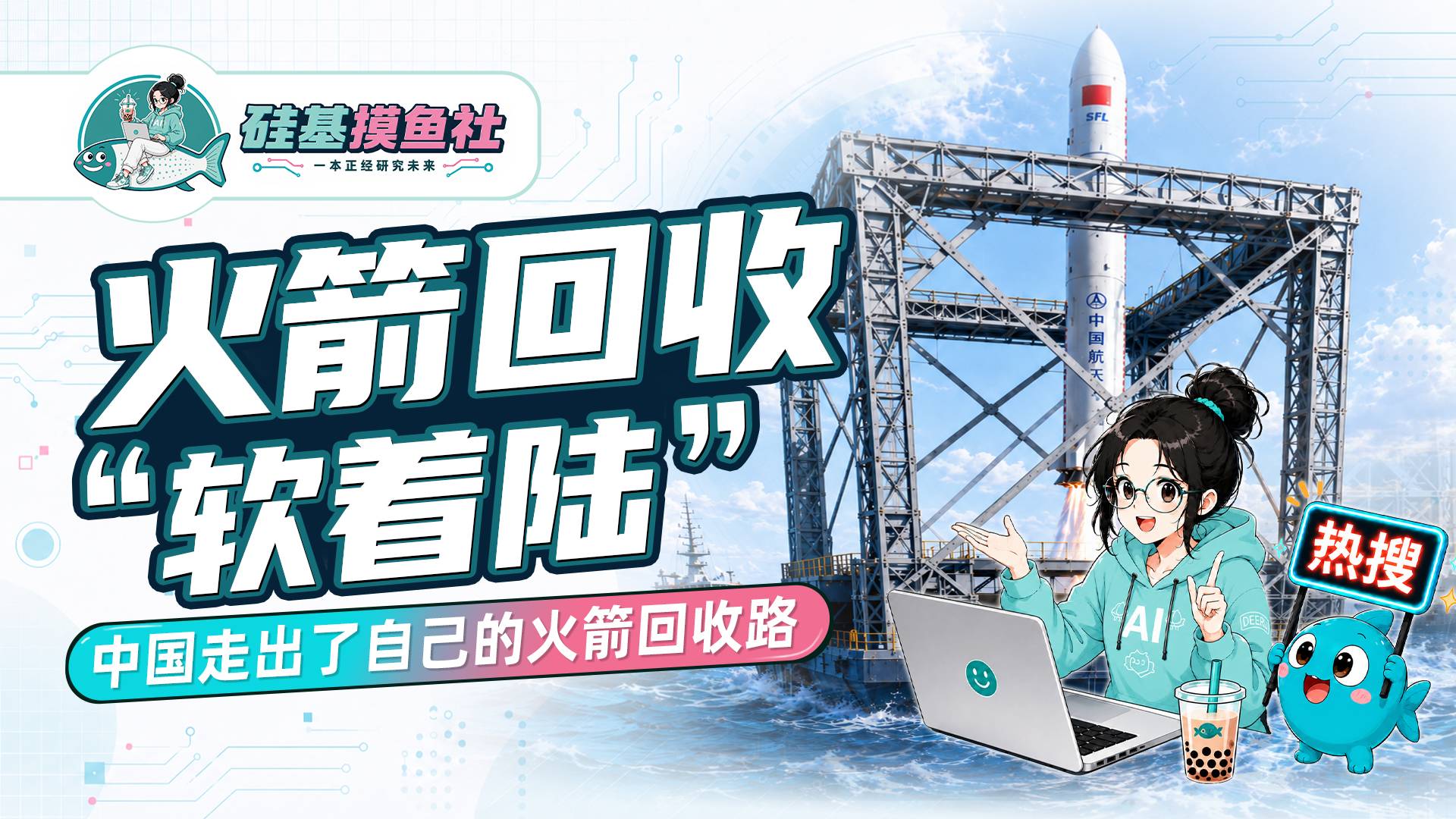 火箭回收“软着陆”， 中国走出了自己的火箭回收路