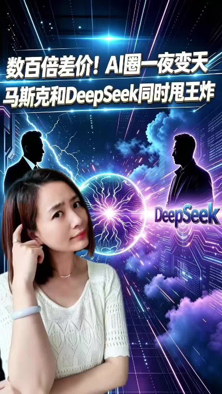 数百倍差价！AI圈一夜变天，马斯克和DeepSeek同时甩王炸