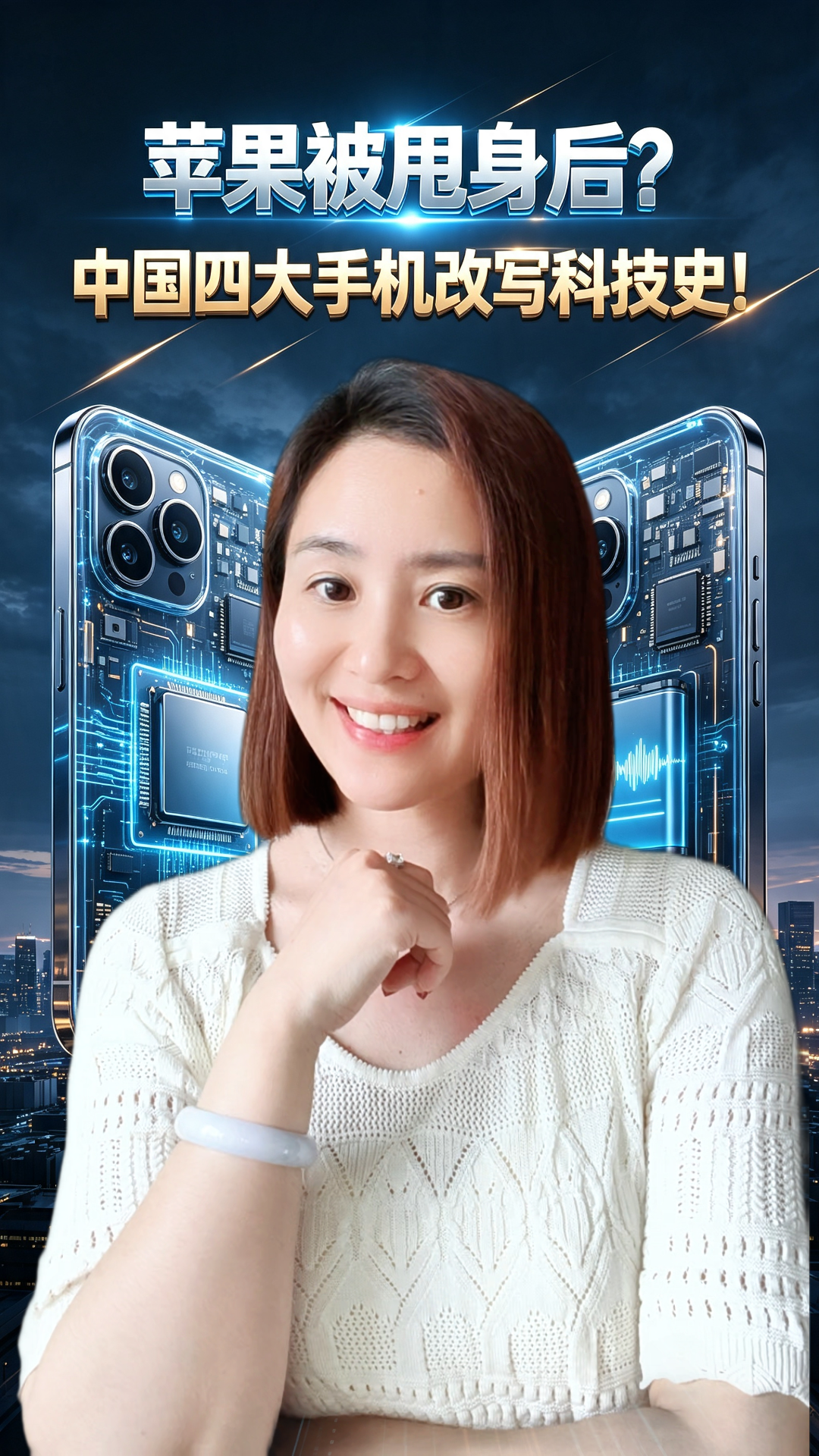 苹果被甩身后？中国四大手机改写科技史！
