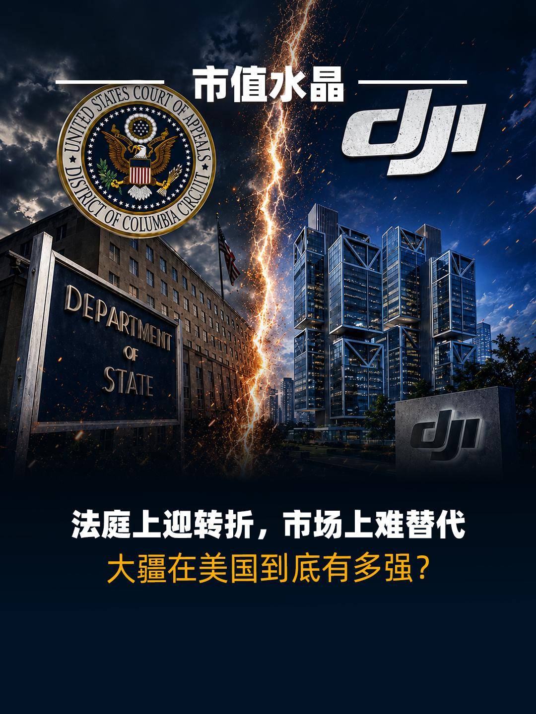 法庭上迎转折，市场上难替代，大疆在美国到底有多强？