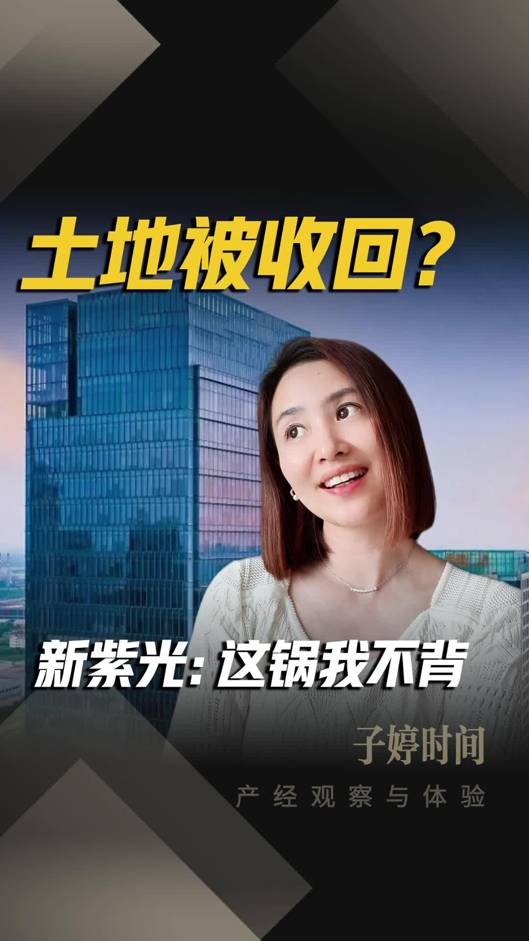 土地被收回？新紫光：这锅我不背