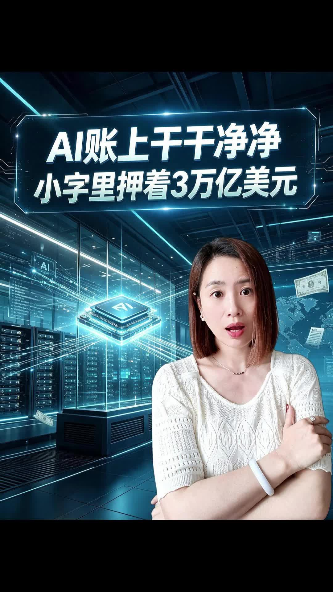 AI账上干干净净，小字里押着3万亿美元