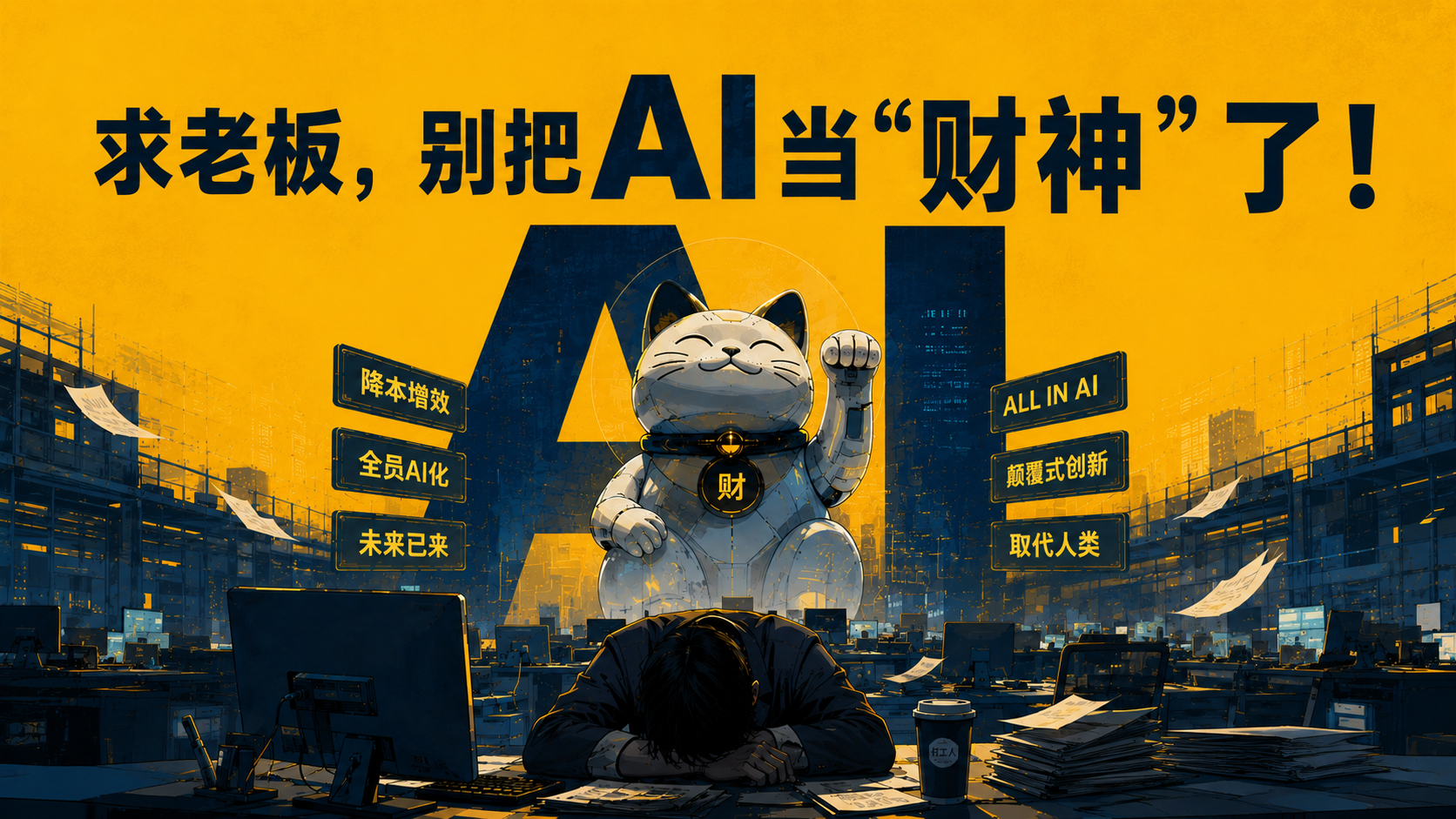 看一个视频就打鸡血？求求老板别再把AI当“财神”了！