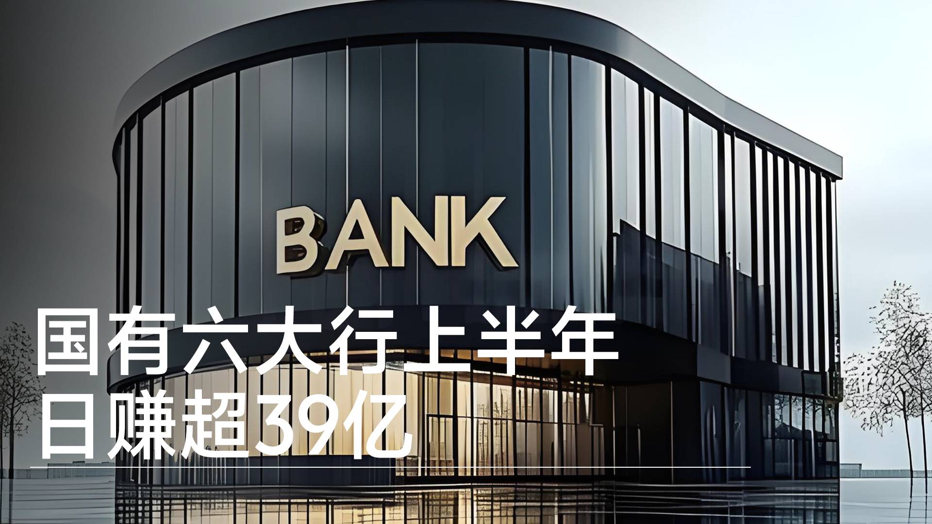 国有六大行上半年日赚超39亿丨视讯速递