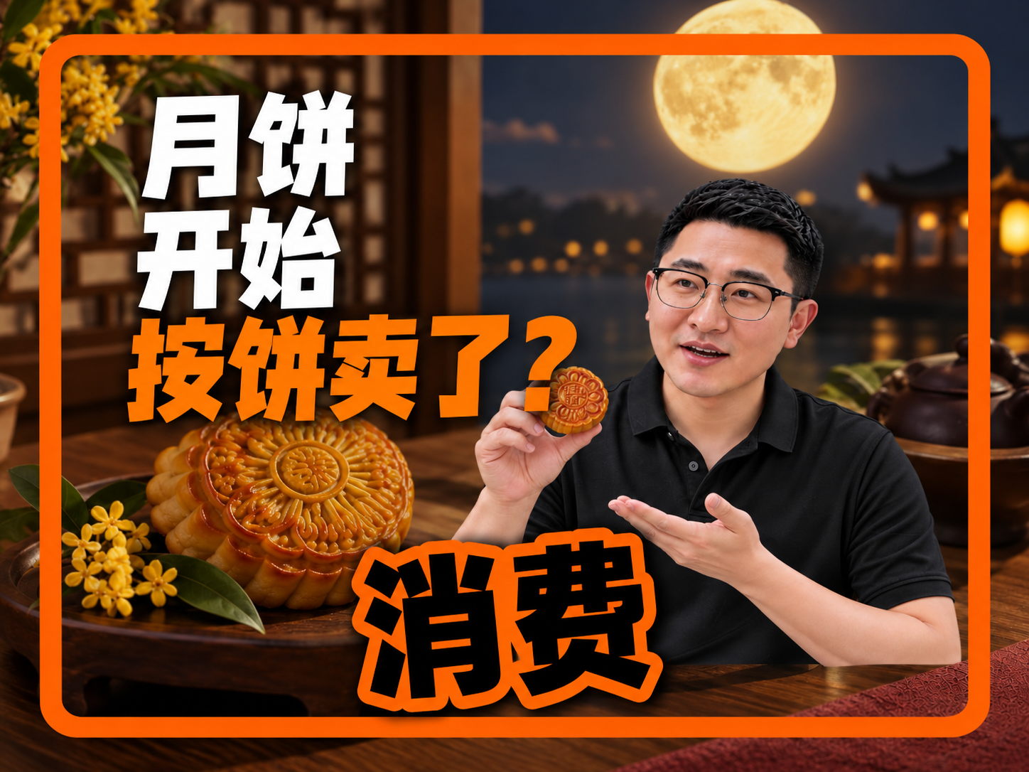 月饼开始按“饼”卖了