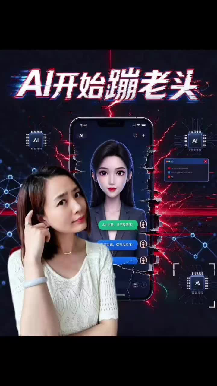 AI开始“崩老头”