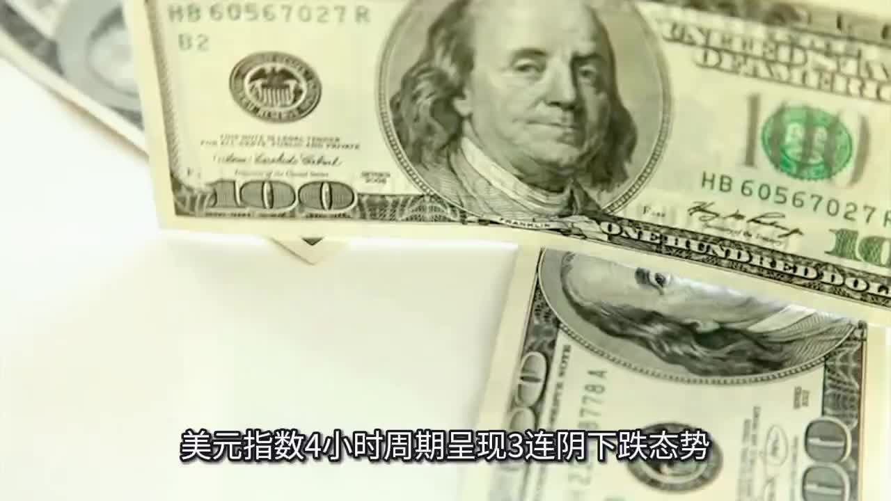 美元4小时3连阴，黄金多头迎来喘息窗口，4225成今日生死线！